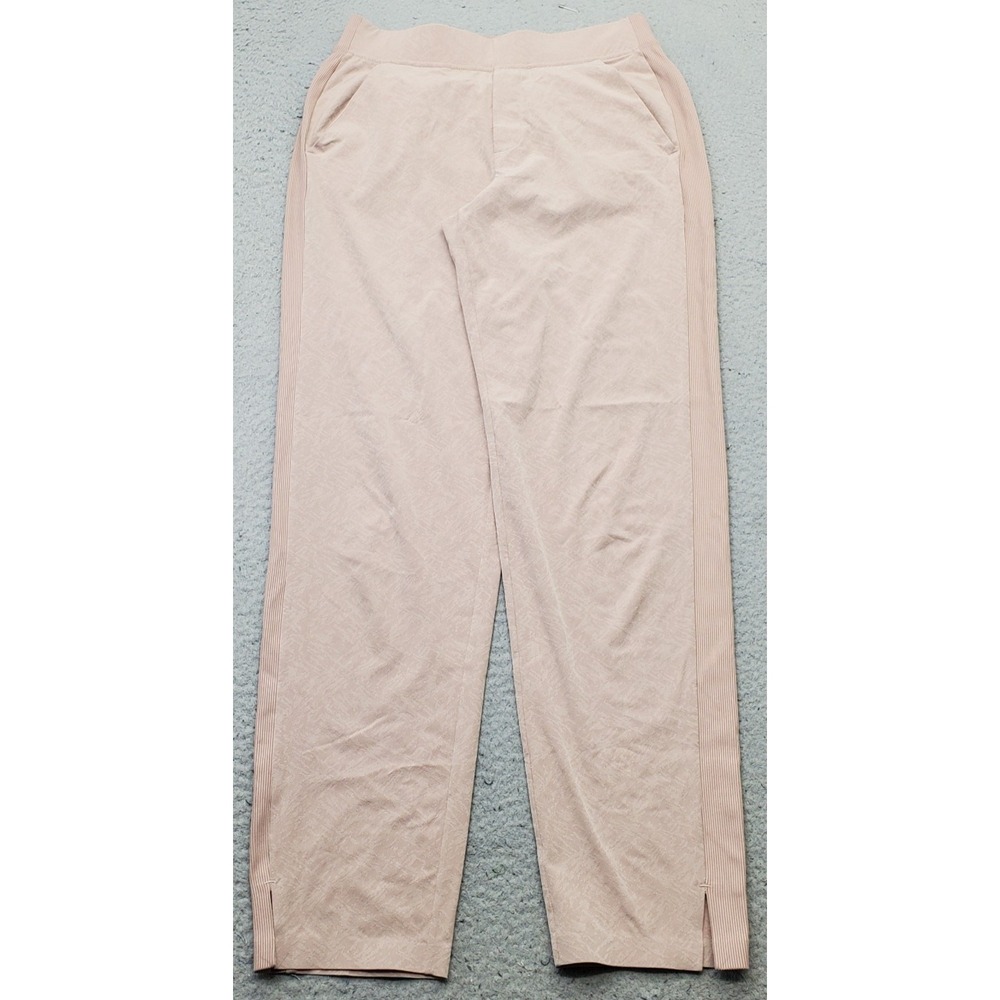 Athleta Brooklyn Ankle Pants Womens 4 Multi Elastic Waist Stretch Activewear